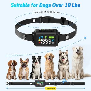 Système de clôture sans fil GPS pour chien, collier électrique, portée réglable 99-5997 pieds, étanche, pour chiens de taille moyenne à grande - Product Image 6