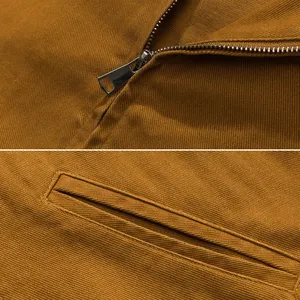 Giacca da Caccia LAYENNE Personalizzata di Alta Qualità in Velluto a Coste con Colletto Rovesciato, Stile Vintage in Cotone Pesante, Design Retrò con Colori a Contrasto - Product Image 5