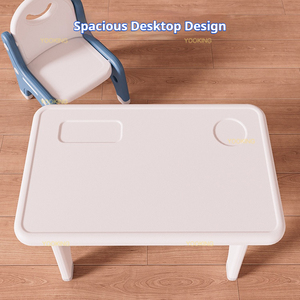 Juego <span class=keywords><strong>de</strong></span> <span class=keywords><strong>Mesa</strong></span> y Silla <span class=keywords><strong>de</strong></span> Estudio <span class=keywords><strong>para</strong></span> <span class=keywords><strong>Niños</strong></span> con Diseño Espacioso, Escritorio Educativo <span class=keywords><strong>de</strong></span> Plástico <span class=keywords><strong>para</strong></span> Dormitorio y Sala <span class=keywords><strong>de</strong></span> <span class=keywords><strong>Juegos</strong></span> - Product Image 3