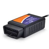 ELM327 OBD2 V1.5A Interfaz USB Herramienta de diagnóstico de coche Escáner de código Detector de fallas automotrices Compatible con CAN-BUS Todos los protocolos OBD2