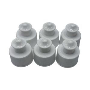 Capuchon à vis en plastique PP de 28 mm avec fonction anti-fuite 90 mm pour pots et bouteilles cosmétiques Emballage industriel - Product Image 1