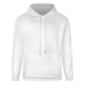 Tùy Chỉnh In Ấn Đồng Bằng Áo Nỉ Trống Biểu Tượng Tùy Chỉnh Dài Tay Áo Của Nam Giới Hoodies & Áo Nỉ