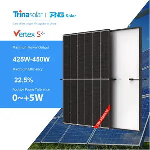 Módulo fotovoltaico de painel monocristalino Europa Warehouse Trina Tier 1 Marca Solar vertex S 425w 430w 435w 440w 445w 450w