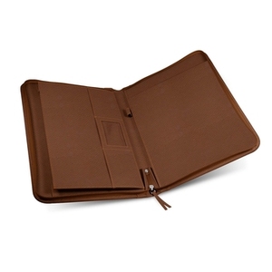 Tùy chỉnh kinh doanh chính hãng Da cặp nhỏ <span class=keywords><strong>PU</strong></span> tập tin Pouch thư mục với logo A4 tài liệu chủ cho thẻ giấy - Product Image 2