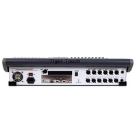 Console de contrôle de lumière Tiger, barre de contrôle tactile, double écran, faisceau de quartz, scène, DMX512, 6A, 2048 canaux, charge maximale 15KW