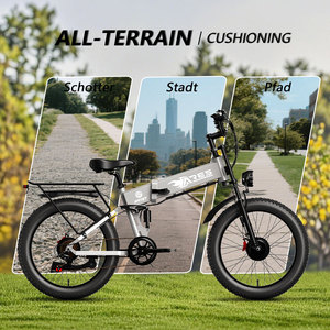 AMYET chino 24 pulgadas barato ciudad titanio carretera 1000W 52V 40 Mph aluminio entrega gratuita de bicicletas eléctricas de neumáticos grandes - Product Image 6