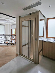 Ascensor Residencial con Accionamiento por Tornillo, Certificado CE, 380 kg, Funcionamiento Estable y Respaldo UPS, Sin Cuarto de Máquinas, Aplicación para Renovación de <span class=keywords><strong>Casas</strong></span> <span class=keywords><strong>Antiguas</strong></span> - Product Image 6