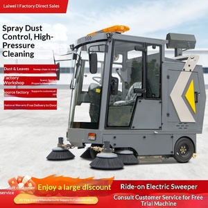 Chariot de nettoyage extérieur pour chantiers, ateliers, sites touristiques et routes industrielles - Product Image 1