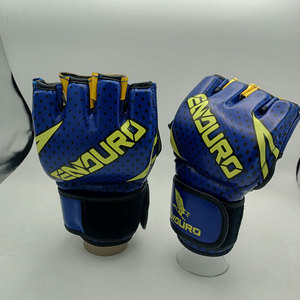 Nuevos Guantes de Grappling de Cuero Unisex Personalizados de Alta Calidad a Precio Económico al por Mayor, Diseño Transpirable y Ligero, Muñequera Ajustable - Product Image 2