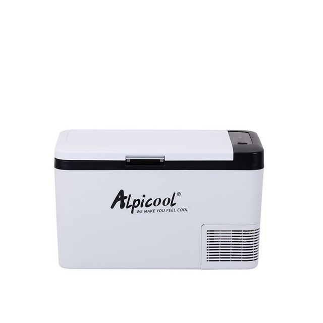 K25 Alpicool Camping Mini Car Fridges DC 12V 24V Car and Home Dual Use With USB Compressor Portable Car Refrigerator for bar