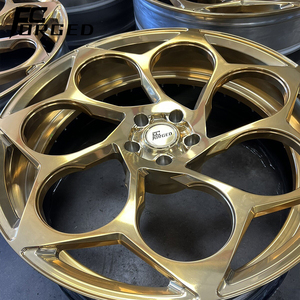 Jantes forgées en alliage 2 pièces de 18, 19, 20, 21, 22, 23, 24 pouces, 5x112, 5x114.3, 5x120, jantes personnalisées 6061-T6 forgées pour Ferrari <span class=keywords><strong>Lamborghini</strong></span> - Product Image 3