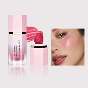 blush fofo de marca própria maquiagem vegana blush embalagem no atacado