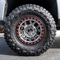 Jantes en alliage forgées sur mesure DW, polies argentées, multi-rayons, True Beadlock, 17, 18, 19 pouces, compatibles avec Toyota Tacoma Hilux 4x4, camion tout-terrain