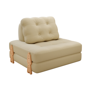 Minimalist Reclining Lazy <b>Sofa</b> Tofu Block Living Room Single <b>Sofa</b> <b>Bed</b> Dual-Purpose Tatami Can Sleep and Lie <b>Folding</b> - Product Image 1