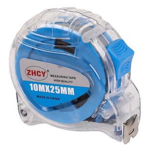 ZHCY Steel <b>Tape</b> <b>Measure</b> 10Mx25mm High Precision Multi Functional Measuring <b>Tape</b> Metric Made In China - Product Image 5