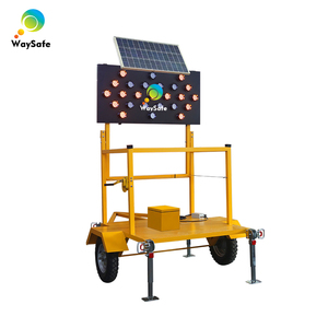 <span class=keywords><strong>Segnale</strong></span> Stradale Solare Pieghevole WaySafe 1500x750mm con 15 o 25 LED per Controllo del Traffico - Product Image 4