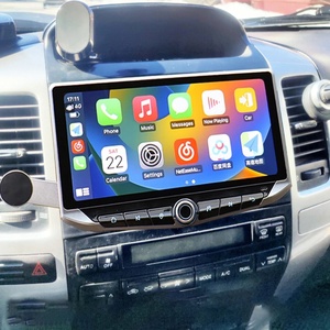 หน้าจอ Qled ขนาด 10.88 นิ้ว เครื่องเล่นวิดีโอ Android รองรับ Carplay สำหรับรถยนต์ Toyota Land Cruiser Prado 120 LC120 ชาร์จผ่านพอร์ต Type-C พร้อมระบบนำทาง GPS มัลติมีเดีย สเตอริโอ - Product Image 1