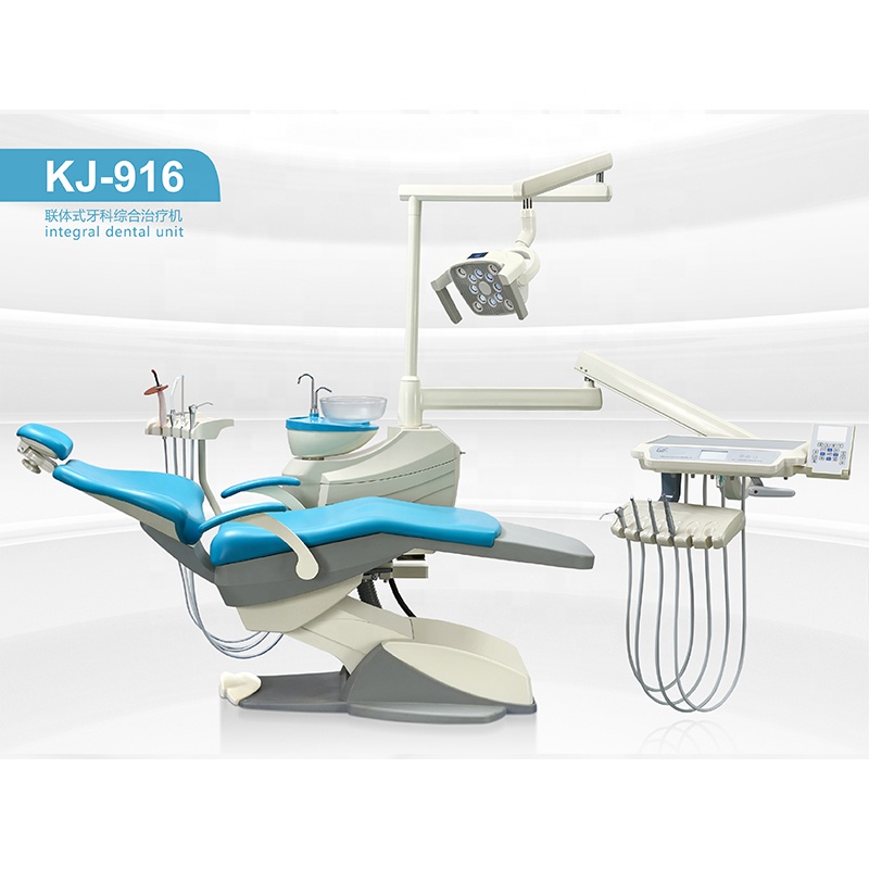 Новинка; Хит продаж; Модель KJ-916 стоматологическое кресло с dislnfection с функцией блок