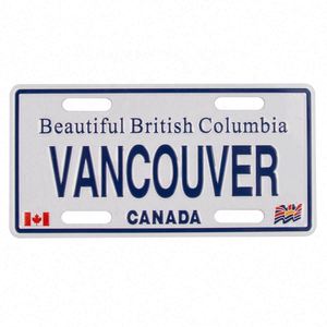 Marco de Matrícula de Coche de Metal Personalizado al por Mayor, Placa de Matrícula en Blanco - Product Image 2