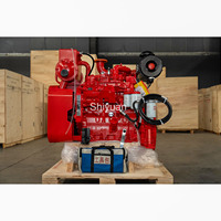 Conjunto de Motor Diésel Turbo Dongfeng Cummins 4BTA3.9-C100 de 100 HP, 74 kW, 2200 rpm y 3.9 L para Excavadora, Cargadora y Generador