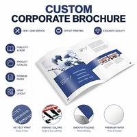 Impression personnalisée OEM d'albums photo, affiches, brochures et livres promotionnels d'entreprise – Impression de livres de produits exquis