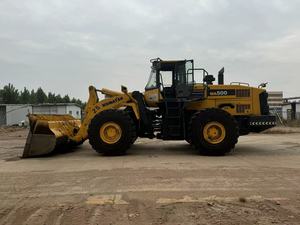 Chargeur utilisé de roue de KOMATSU WA500-6 moteur original de 20 tonnes avec le moteur et soutenant des machines de terrassement - Product Image 3