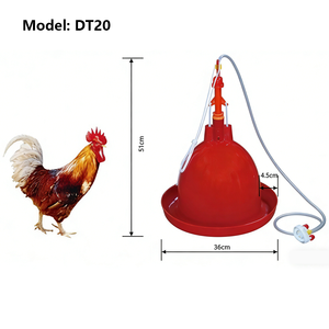 Nuevo Bebedero Automático Tipo Campana Plasson <span class=keywords><strong>para</strong></span> Aves <span class=keywords><strong>de</strong></span> Corral, <span class=keywords><strong>Pollos</strong></span>, Patos, Gansos y Cría <span class=keywords><strong>de</strong></span> Aves - Product Image 6