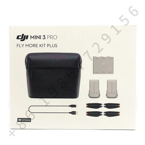 Kit Original <span class=keywords><strong>DJI</strong></span> <span class=keywords><strong>Mini</strong></span> <span class=keywords><strong>3</strong></span> Pro Fly More Plus con Centro de Carga Bidireccional, Puede Usarse como Fuente de Energía Móvil, Duración Máxima de la Batería 47 Minutos - Product Image 2