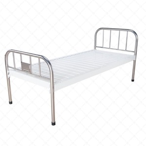 Xin Yuchen Manual Nursing <b>Bed</b> YC-C04 White Stainless Steel <b>Headboard</b> Hospital <b>Bed</b> For Home Care And Outpatient Use - Product Image 2