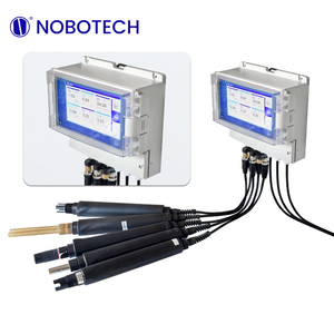 เครื่องวัดคุณภาพน้ำ IoT แบบหลายพารามิเตอร์ วัดค่า pH ORP คลอรีนตกค้าง ความขุ่น แบบเรียลไทม์ สำหรับการเพาะเลี้ยงสัตว์น้ำ มาตรฐาน IP65 - Product Image 5