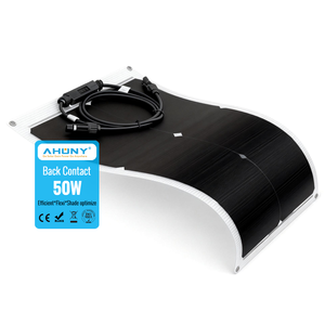 <span class=keywords><strong>Panneau</strong></span> <span class=keywords><strong>solaire</strong></span> flexible 50W d'usine, module PV à haute efficacité 25,8%, module <span class=keywords><strong>solaire</strong></span> HPBC à <span class=keywords><strong>contact</strong></span> arrière pour voiture, bateau, toit extérieur, vélo - Product Image 1