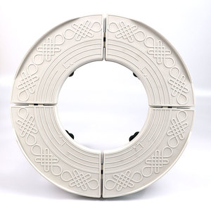 Soporte Ajustable <span class=keywords><strong>de</strong></span> Plástico y Acero para <span class=keywords><strong>Aire</strong></span> <span class=keywords><strong>Acondicionado</strong></span>, Base Redonda <span class=keywords><strong>de</strong></span> Acero Inoxidable - Product Image 2