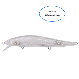 Nuovi Arrivi: Esche <span class=keywords><strong>da</strong></span> <span class=keywords><strong>Pesca</strong></span> Crankbait Non Dipinte, Set <span class=keywords><strong>da</strong></span> 12 Pezzi con Occhi, <span class=keywords><strong>Regalo</strong></span> Ideale - Product Image 1