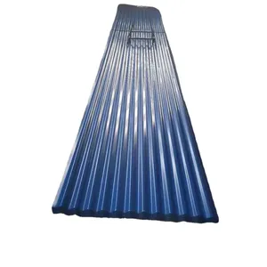 PPGI 제조 업체 아연 도금 골판지 철 강철 색상 코팅 루핑 시트 0.55mm 골판지 시트 지붕