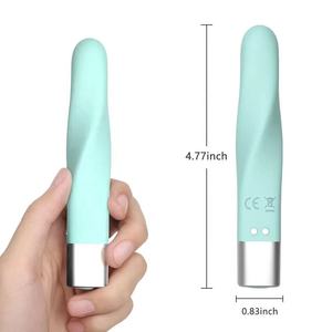 Mini bala vibrador de dedo femenino juguete de pene falso estimulación del clítoris vibrador lápiz labial masaje masturbación - Product Image 4