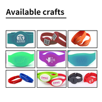 Bracelet médical en silicone avec code QR scannable, bracelet d'identification d'urgence SOS, bracelet étanche avec contrôle d'accès RFID NFC, bracelet de paiement