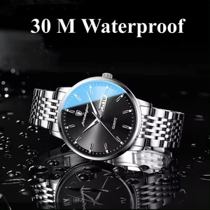 Poedagar 832 Thời Trang Đơn Giản Thời Trang Thạch Anh Sáng Đồng Hồ Thép Không Gỉ Ban Nhạc Người Đàn Ông Của Đồng Hồ Chấp Nhận OEM Người Đàn Ông Nổi Tiếng Đồng Hồ - Product Image 5