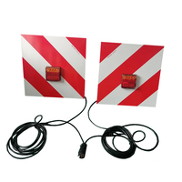 Nouvelles feux de signalisation d'avertissement Anka, plaques réfléchissantes de sécurité en aluminium, feux avant/arrière certifiés DIN/E-Mark, pièces de remorque