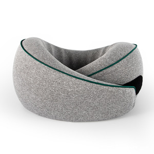 <span class=keywords><strong>Coussin</strong></span> <span class=keywords><strong>de</strong></span> <span class=keywords><strong>Voyage</strong></span> Portatif en Mousse à Mémoire <span class=keywords><strong>de</strong></span> Forme en U pour Soulagement des Douleurs Cervicales - Vente en Gros d'Usine - Product Image 4