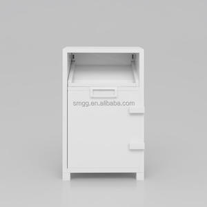 OEM Available Outdoor Recycle Bin Stable Metal Clothing Donation Bin Anti-Rust Clothing Recycling Bin for sale