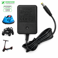 Chargeur de batterie de remplacement 12V pour trottinette électrique Razor, compatible avec les voitures électriques pour enfants, chargeur de véhicule électrique, prise DC US