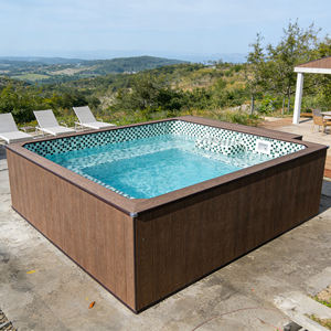 Jacuzzi, spa exterior, piscinas sobre el suelo, piscina contenedor, piscina de fibra de vidrio, piscinas, piscina de inmersión exterior. - Product Image 3