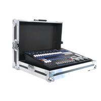 Console d'éclairage de scène DMX 512 1024 canaux, multicanal, IP20, avec flight case, idéale pour les mariages, les discothèques et les événements DJ