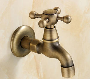 <span class=keywords><strong>Robinet</strong></span> d'eau froide unique en laiton de style rétro européen moderne pour <span class=keywords><strong>machine</strong></span> à <span class=keywords><strong>laver</strong></span>, piscine à balai, extension - Product Image 5