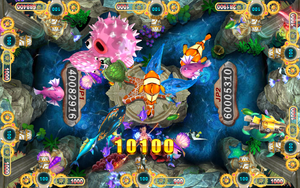ชุดเกมยิงปลา Avengers Infinity <span class=keywords><strong>War</strong></span> รุ่น Fish Hunter ทำจากโลหะ ภาษาอังกฤษ โต๊ะเกมยิงปลา ยอดนิยมในแคลิฟอร์เนีย สหรัฐอเมริกา - Product Image 4