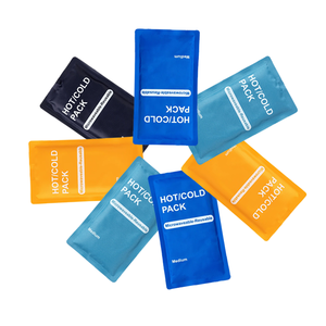 Tái sử dụng gel Ice Pack tùy chỉnh kích thước Logo Bán buôn túi nước đá giảm đau Hot & lạnh nén - Product Image 1