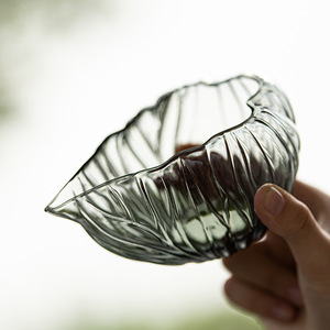 Lotus Boat Glass Fair <b>Cup</b> Heat Resistant <b>Tea</b> <b>Set</b> For Afternoon <b>Tea</b> Adults - Product Image 2