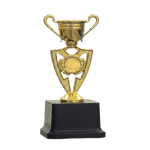 Manufacture Good Price Double Ears Plastic UV Printed Trophy Cup Award Business Gift Sport Activities Promotional Universal - Product Image 1