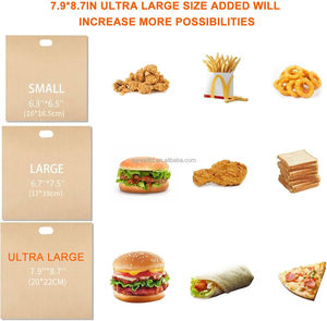 Sacs de cuisson <span class=keywords><strong>en</strong></span> PTFE de qualité alimentaire personnalisables, antiadhésifs, faciles à nettoyer, pochettes à <span class=keywords><strong>pain</strong></span> grillé, pochettes à collation, idéales pour les sandwichs et les grillades - Product Image 3