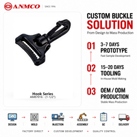 Plastic Accessory Model AM87016 with Functional Design for B2B Accessory Assemblies, Custom Color and Logo OEM Supply